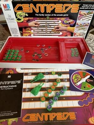 Vintage 1983 Atari CENTIPEDE Board Game - Almost Complete with instructions! - Image 1 of 4