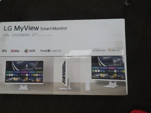 LG 27" Full HD IPS MyView Smart Monitor with Remote (Green) - Picture 1 of 3