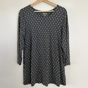 Abito donna Gudrun Sjoden floreale artistico cotone modal taglia M - Foto 1 di 7