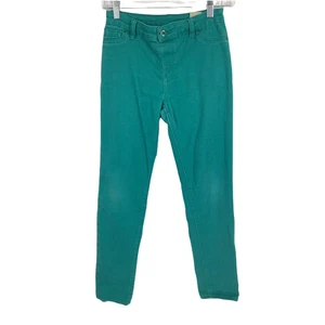 Forever Orchid Girl's Teal Blue Skinny Jeggings Jeans Youth Size Large 14/16 - Picture 1 of 9