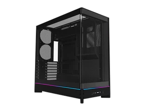 MONTECH HS02, obudowa ATX Mid-Tower PC, komputer do gier, wysoki przepływ powietrza, odwracalny układ, - Zdjęcie 1 z 12