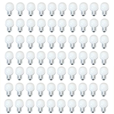 100 x LED Tropfen 0,8W E27 matt extra warmweiß 2200K Kunststoff für Außeneinsatz - Bild 1 von 2