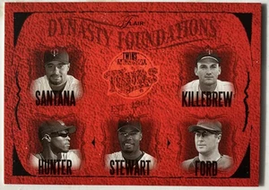 2005 Fleer #30 Dynasty Foundation Minnesota Twins w/KILLEBREW HOF 291/500 - Picture 1 of 6