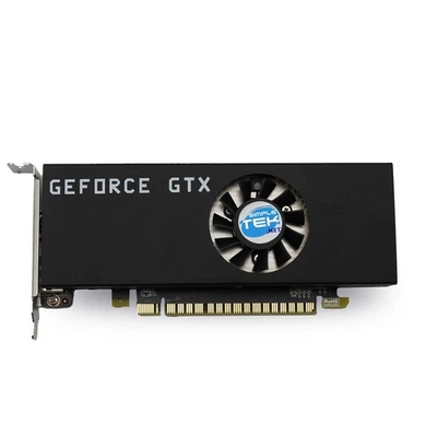 SCHEDA VIDEO NVIDIA GTX 1050  4GB GDDR5 LOW PROFILE LP SFF DOPPIA MASCHERINA PC - Immagine 1 di 4