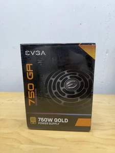 Nowy EVGA SuperNOVA 750 GA 80 Plus Gold 750W W pełni modułowy zasilacz trybu Eco - Zdjęcie 1 z 7