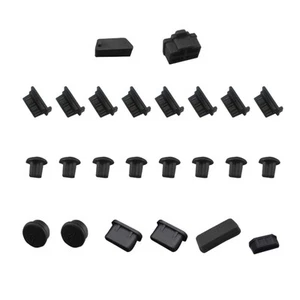 24 szt. USB -wtyczki kurzu - Zestaw Komputerowe korki kurzu Ochrona przed kurzem pulpitu - Zdjęcie 1 z 12