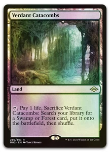 Verdant Catacombs #260 (Foil) (NM) Modern Horizons 2 MH2 Magic MTG - Picture 1 of 2