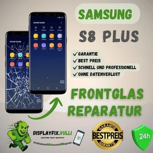Samsung S8+ Plus  frontglas Tausch Display Reparatur Glas ✅ Premium Qualität ✅️ - Bild 1 von 2