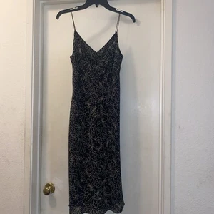 Ann Taylor Summer Midi Dress 6 Petite So Pretty! - Picture 1 of 12