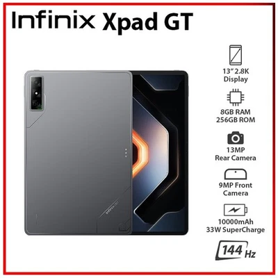 (New) Infinix XPAD GT 8GB+256GB GREY Octa Core Android PC Tablet - Wi-Fi Version - Bild 1 von 4