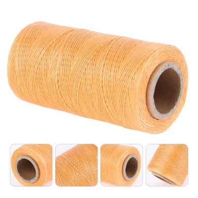  150 D Waxed Thread for Hand Sewing Polyester Cord Line Stitching - Image 1 of 4