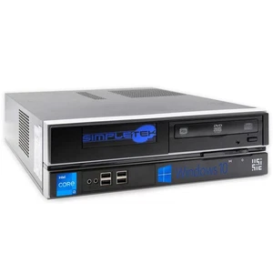 Desktop Computer SFF I3 16gb 240gb 1tb HDD 1gb Gpu Gt710 Win10 Serial Rs Reborn - Picture 1 of 4