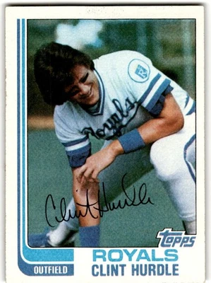 Clint Hurdle 1982 Topps #297 Kansas City Royals - Image 1 of 2
