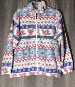 Alfred Dunner Floral Zip Up Jacket Grandma Core - Picture 1 of 2