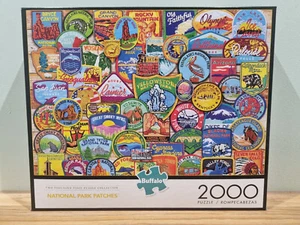 Buffalo Games 2000-teiliges Puzzle Nationalpark Patches schwer zu finden - Bild 1 von 1