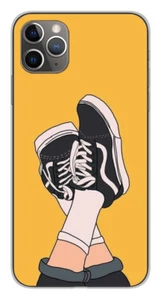 Coque en silicone imprimée compatible Apple iPhone 11 Pro Max Sneakers - Picture 1 of 3