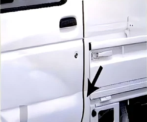 SUZUKI Carry Door edge molding 99000-99023-936 Genuine JDM - Bild 1 von 1