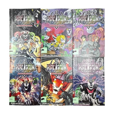 Voltron Series VizKids Books 1 to 6 Brian Smith First Printings Former Library - Image 1 of 4