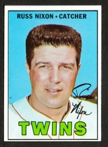1967 Topps #446 Russ Nixon Minnesota Twins ex-mt - Picture 1 of 1