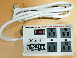 Tripp Lite ISOBAR 4ULTRA Isobar Surge Protector Metal 4 Outlet 6 Feet Cord - Bild 1 von 3