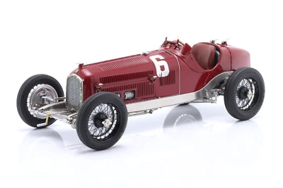 全新 CMC Alfa Romeo P3 Caracciola #6 Monza 1932 1: 18 模型车 红色 M221 KidBX — 第 1/4 张图片