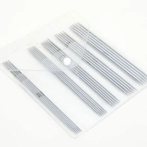 KnitPro Nova Metal 15cm / 6" DPN / Double Pointed Sock Knitting Needle Set - Picture 1 of 1
