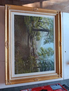 Country Road Signed Print By Fred Thrasher - Picture 1 of 4