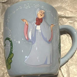Disney Parks 3D Mug Cinderella Fairy Godmother Even Miracles Take A Little Time - Picture 1 of 2