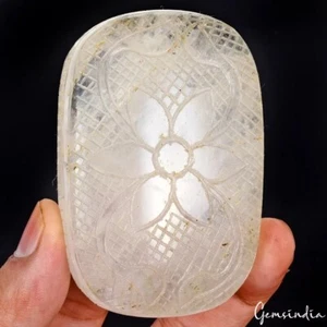 980 Ct Natural White Quartz Oval Cur Carving Earth Mined Huge Size Untreated Gem - Picture 1 of 5