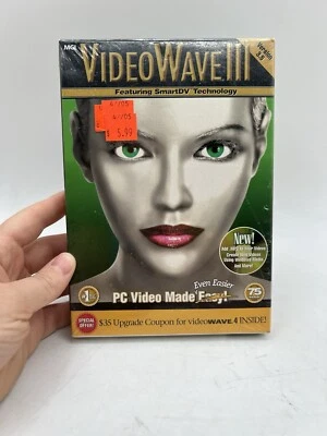 VideoWave III-PC CD Digital Video Editting Effect Tools For Win 98/ NT Sealed - Image 1 of 4