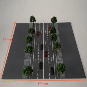 Diorama 1/300 War-damaged City Railroad Residence Ruin Scene Building Model Toy - Picture 1 of 19