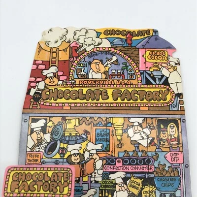 Vintage Hallmark Road Rovers Diecast Carro Pintado à Mão Fábrica de Chocolate - Imagem 1 de 4