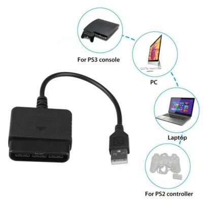 For Ps1 2 Joypad Gamepad To Pc Controller A8H4 Adapter. F8F0 W6X0 In Stock - Bild 1 von 4