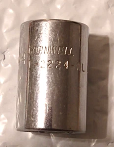 CORNWELL TOOLS USA T-2224-ML, 3/8" DRIVE, 3/4" SOCKET, SHALLOW, 6 PT. *UNUSED* - Picture 1 of 13