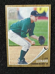 Joe Leonard #153 2011 Topps Heritage Minor League Edition Rookie/Prospect MENGE - Bild 1 von 2