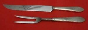 Feather Edge by Tiffany and Co Sterling Silver Roast Carving Set 2pc HH WS - Picture 1 of 2