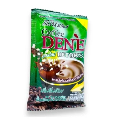 Dene Coffee Detox Fiber with collagen and garcinia 30 sachets