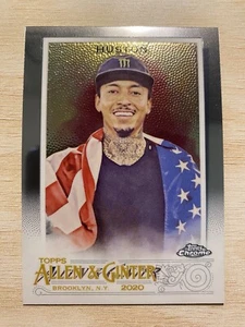2020 Topps Allen & Ginter Chrome Nyjah Huston #193 Rookie RC - Picture 1 of 2