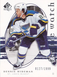 05-06 SP Authentic Dennis Wideman /1999 Rookie Future Watch St. Louis Blues 2005 - Picture 1 of 1