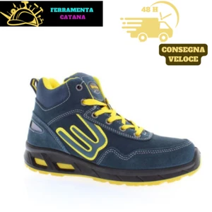 Scarpe Antinfortunistiche BLU S3 SRC Alte Idrorepellenti Massima Sicurezza - Foto 1 di 5
