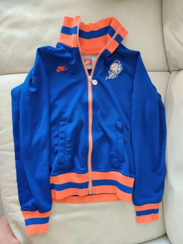 NIKE New York METS Track Jacket Youth XS 0-2 Blue Mr Met BASEBALL FULL ZIP MLB Cover