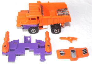 Transformers G2 1993 Long Haul orange COMPLETE KB Toys Devastator RARE - Picture 1 of 15