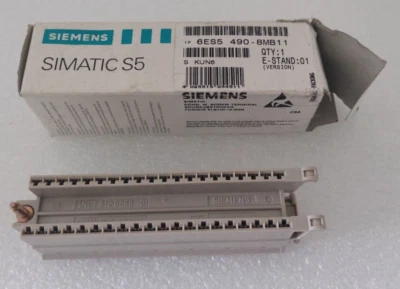 Siemens - Simatic S5-6ES5 490-8MB11 - Schraubstecker - Soporte E 01 - Nuevo - Imagen 1 de 2