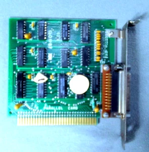 IBM  Parallel I/O Card 8 Bbit ISA IBM PC XT AT p.n. 1501987 XM - Picture 1 of 5