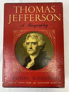 Thomas Jefferson: A Biography 2 Vol Nathan Schachner HC Slipcase VG - Picture 1 of 12