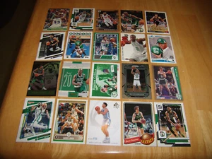 BOSTON CELTICS BASKETBALL CARD LOT 1979-2022 LARRY BIRD, JASON TATUM,J. BROWN+++ - Picture 1 of 5