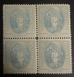 Estampillas de Estados Unidos #796 MNG OG Virginia Dare bloque de 4 - Imagen 1 de 2