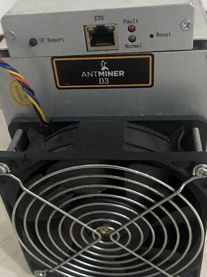 Bitmain Antminer D3 Asic Miner 19 GH/s TESTED Before Shipping - Image 1 of 4
