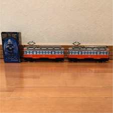 Japanese Rare Tin ROBBY THE ROBOT MASUDAYA Hakone Train Set F/S made in Japan S2