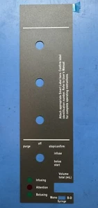 Baxter Bard Infus OR / INFUSOR Front Overlay Label Ersatz - NEU - Bild 1 von 2